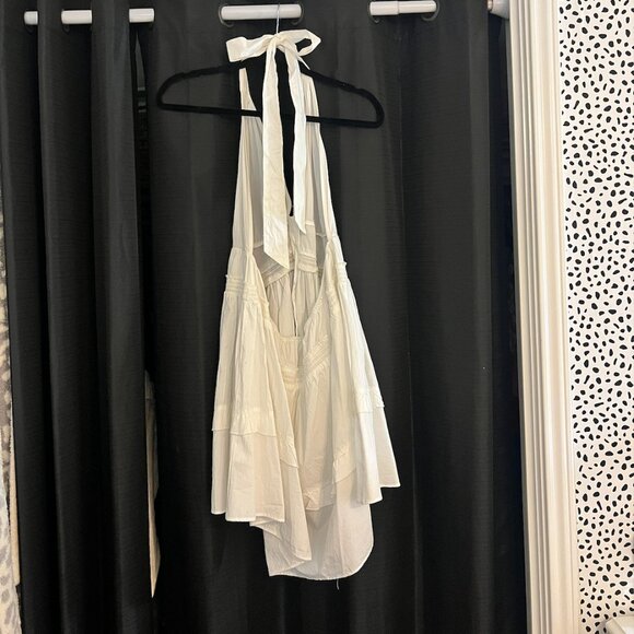 Free People Sail Away Tunic Dress White XL - Picture 8 of 11